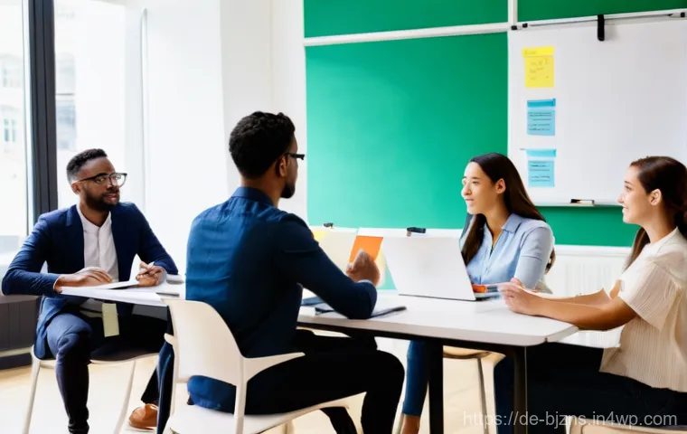 로우코스트 비즈니스 모델의 고객 지향적 접근법 - **Prompt 1: Understanding Customer Needs and Empathy in Business**
    A vibrant and diverse group o...