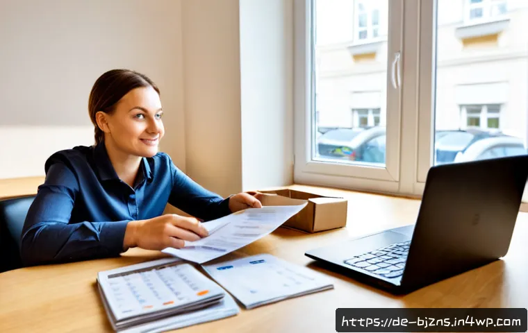로우코스트 비즈니스 모델의 판매 채널 최적화 전략 - Photorealistic small business owner in a bright Berlin-style home office, comparing online marketpla...